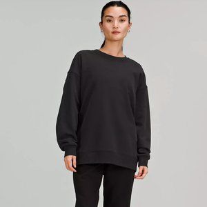 Lululemon 'Perfectly Oversized Crew' Black - Sz.6